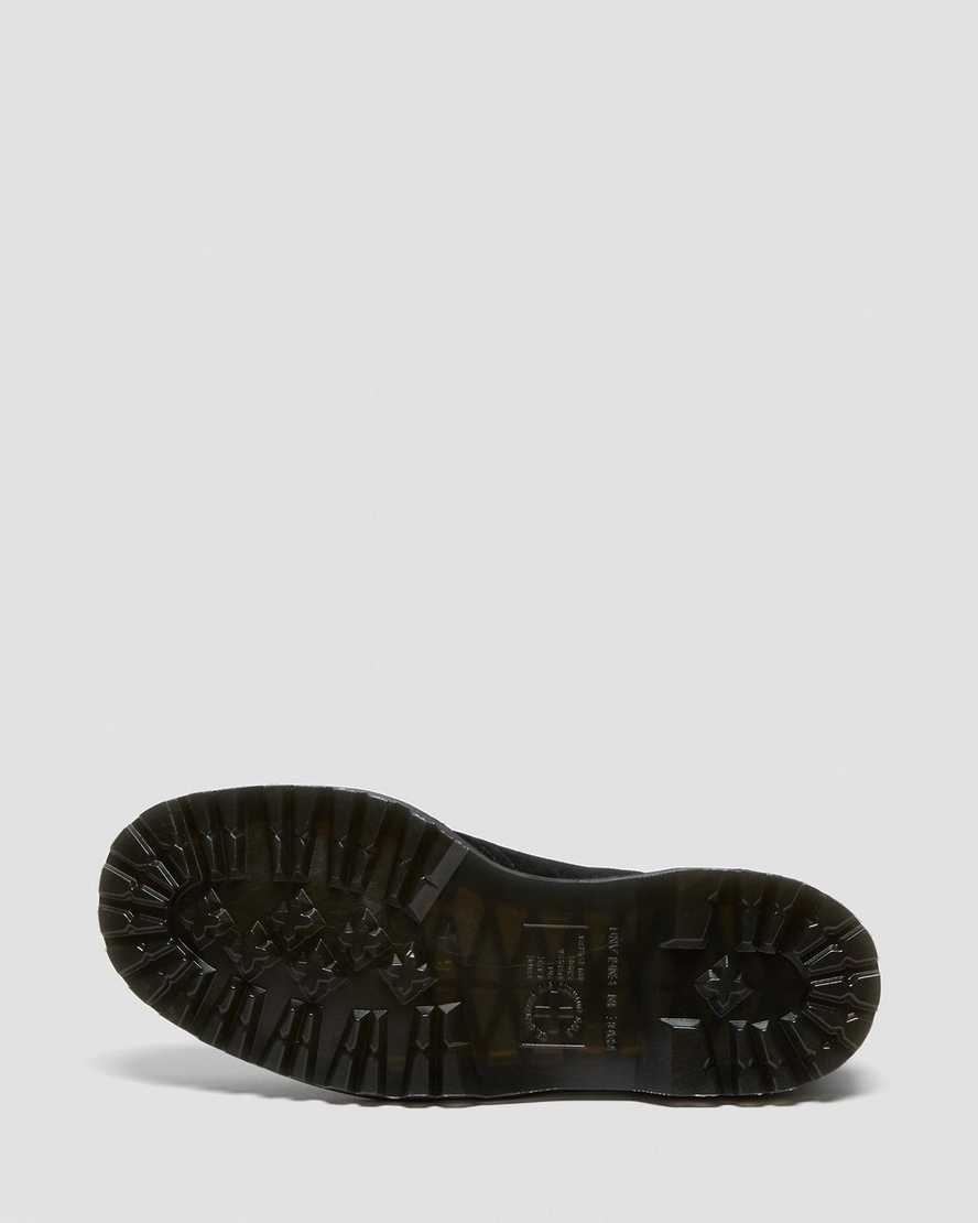 Černé dámské sedlové boty dr. martens 1461