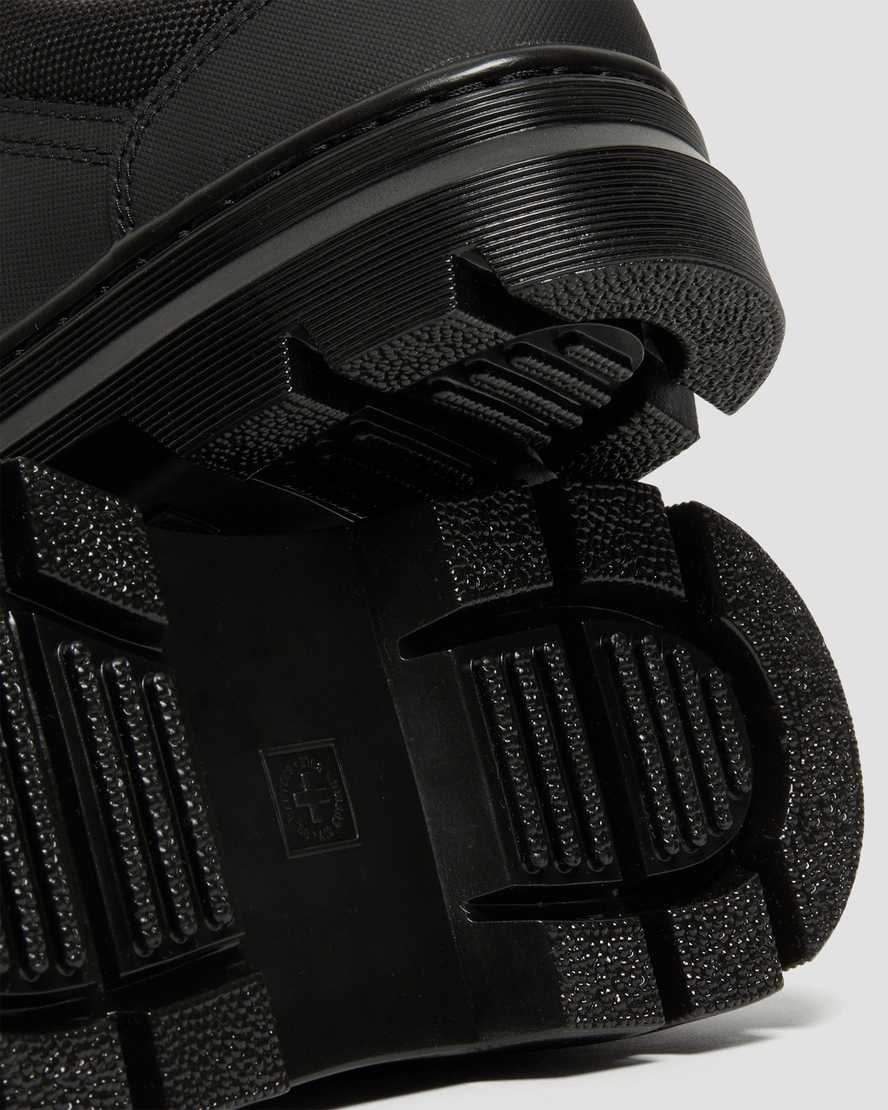 Černé dámské funkčně-funkční boty dr. martens reeder mono