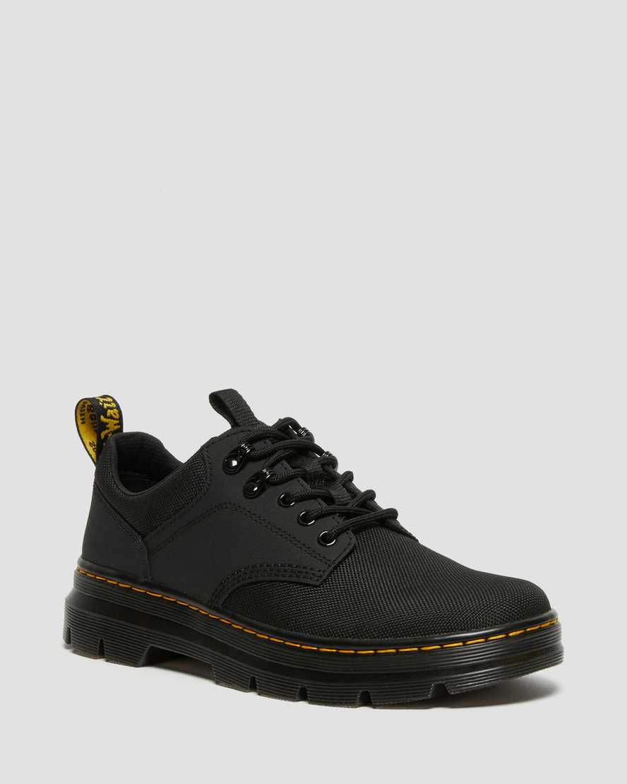 Černé dámské funkčně vycházkové boty dr. martens reeder