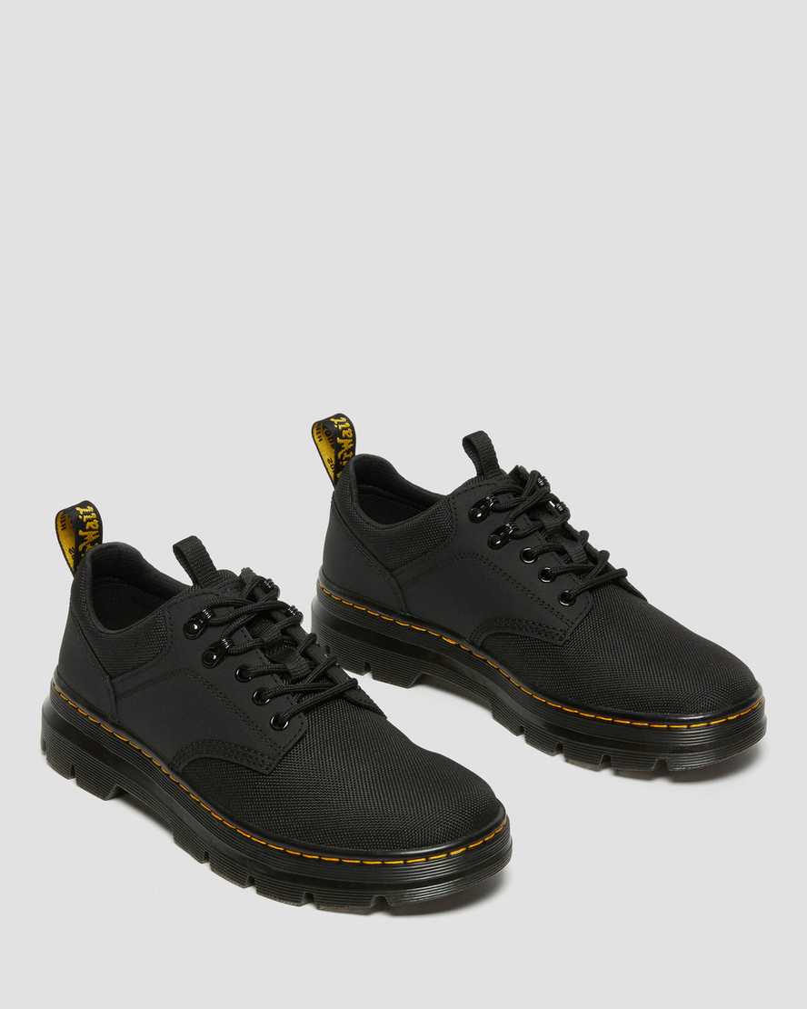 Černé dámské funkčně vycházkové boty dr. martens reeder