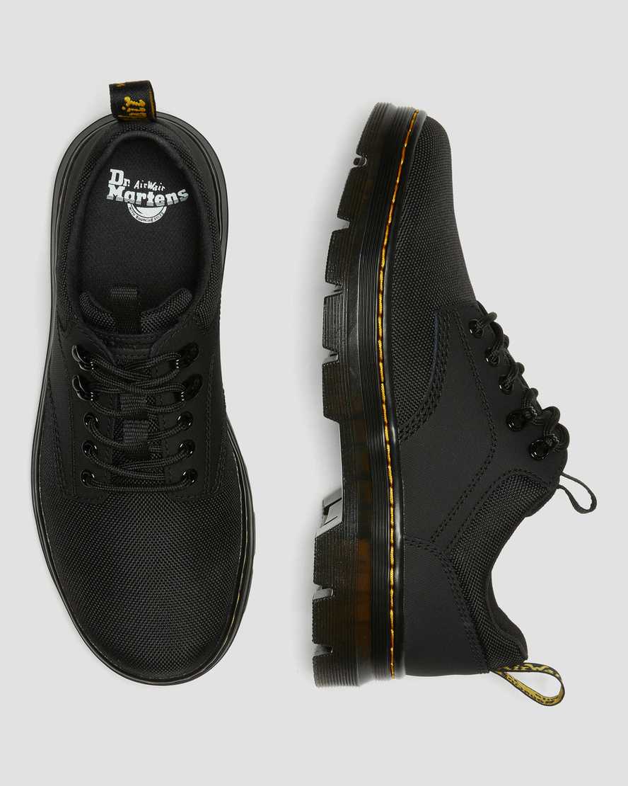 Černé dámské funkčně vycházkové boty dr. martens reeder